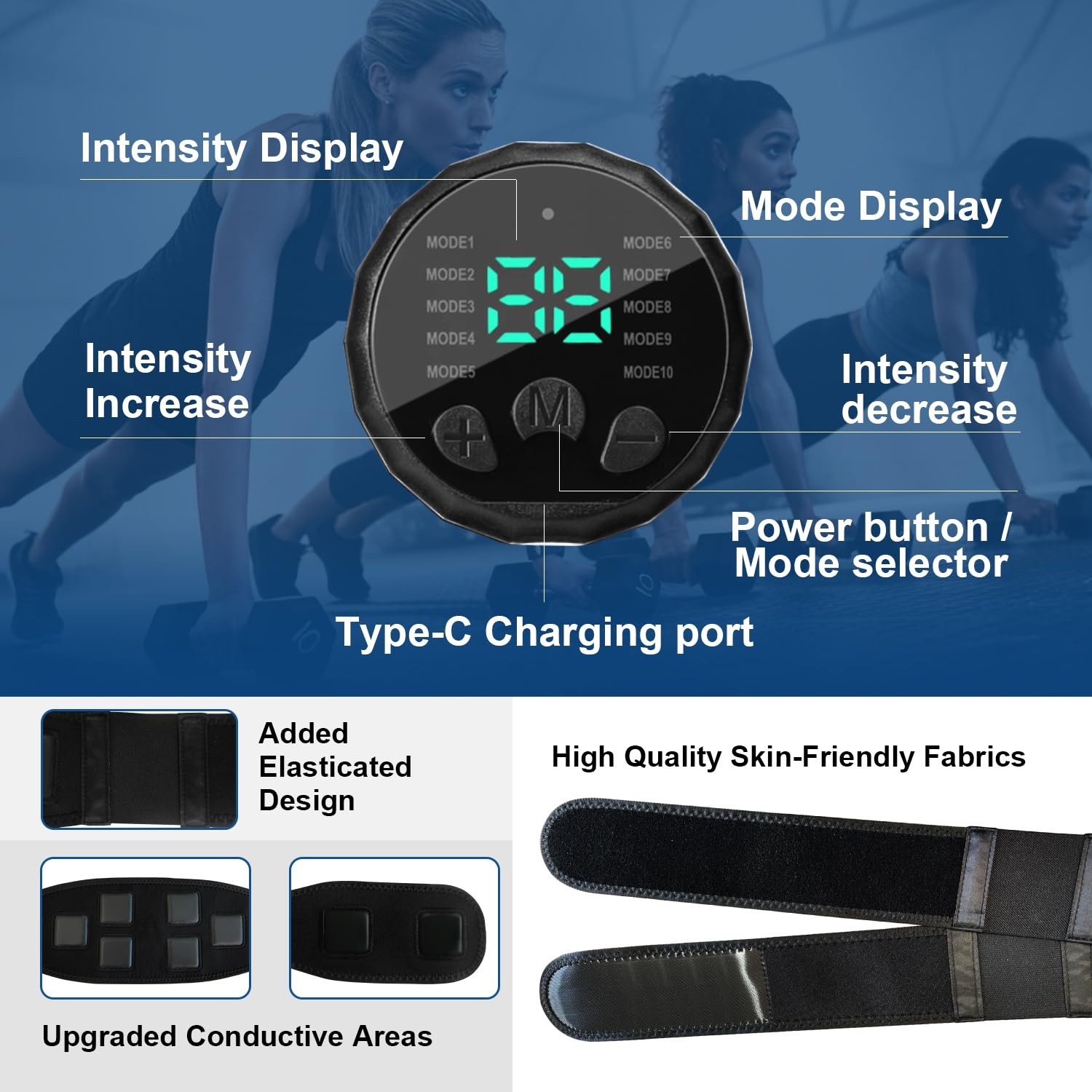 ABS Stimulator, Effective Muscle Stimulator for Abdomen, Ab Stimulator Muscle…