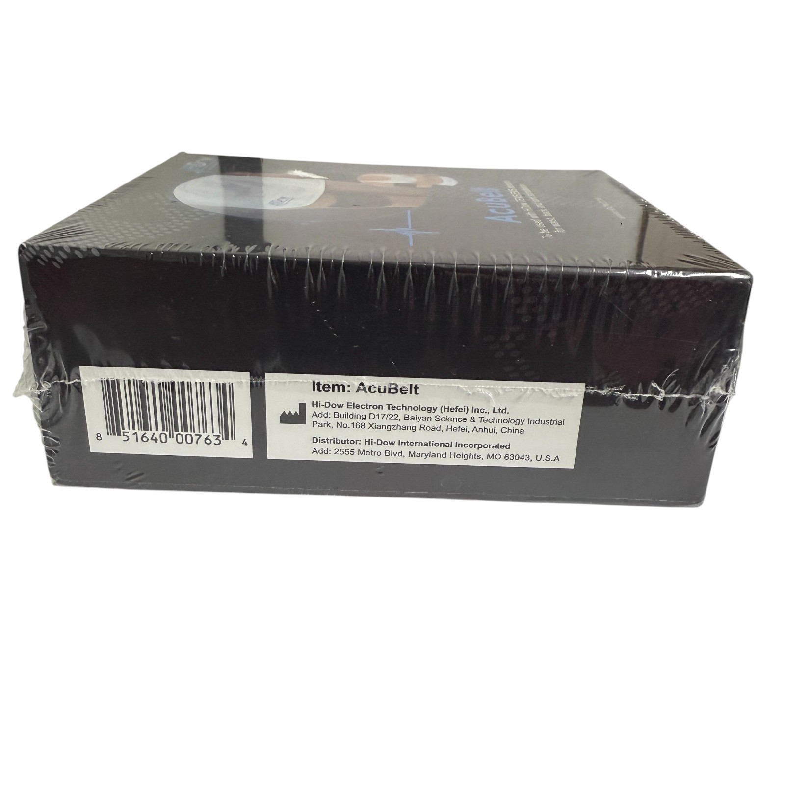 HiDow AcuBelt TENS/EMS Electrode Belt Kit – New in Sealed Box – Straps & Spray