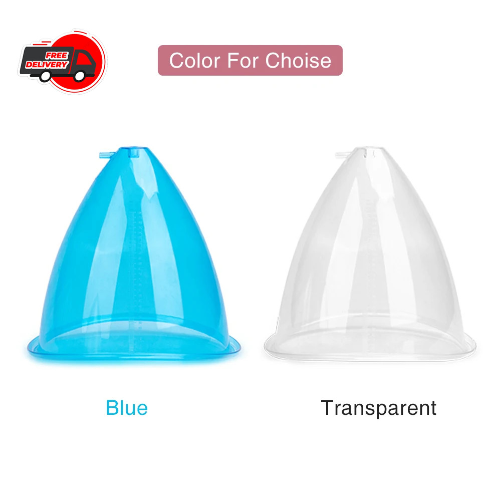 2pcs Breast Hip Vacuum Cupping Massage Cups 180/150ml Enlargement Suction Set 💆