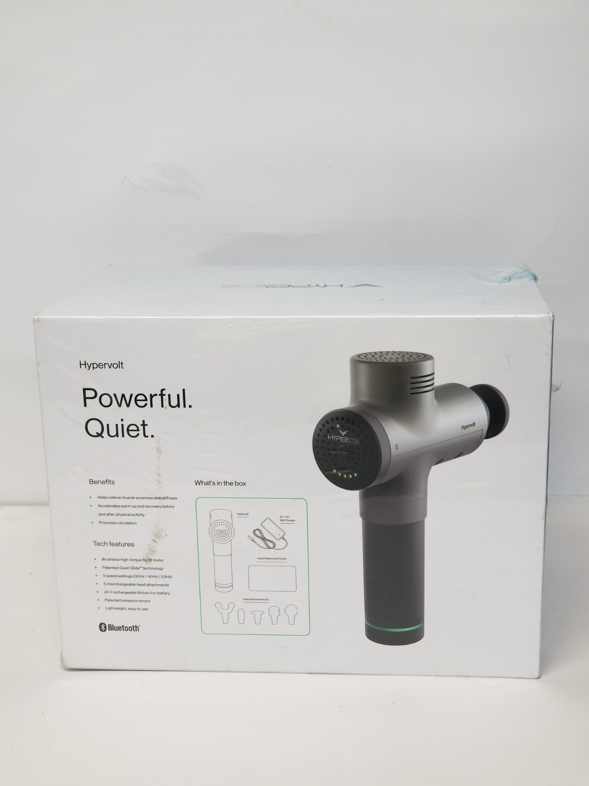 Hypervolt BT Handheld Percussion Massage Device