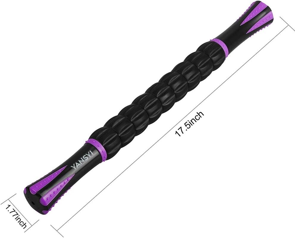 Professional 9-Roller Deep Tissue Massage Stick – Portable Muscle Recovery Ro…