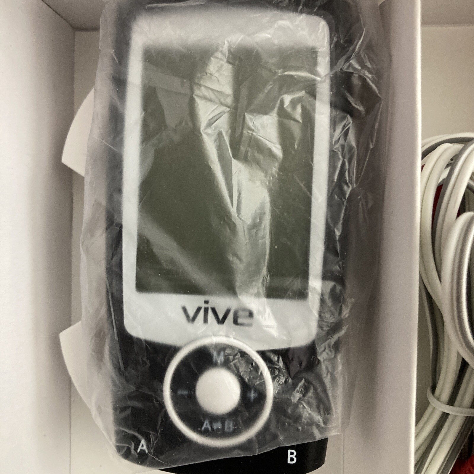 Vive Tens Unit Electrotherapy Muscle Stimulator Rechargeable Black
