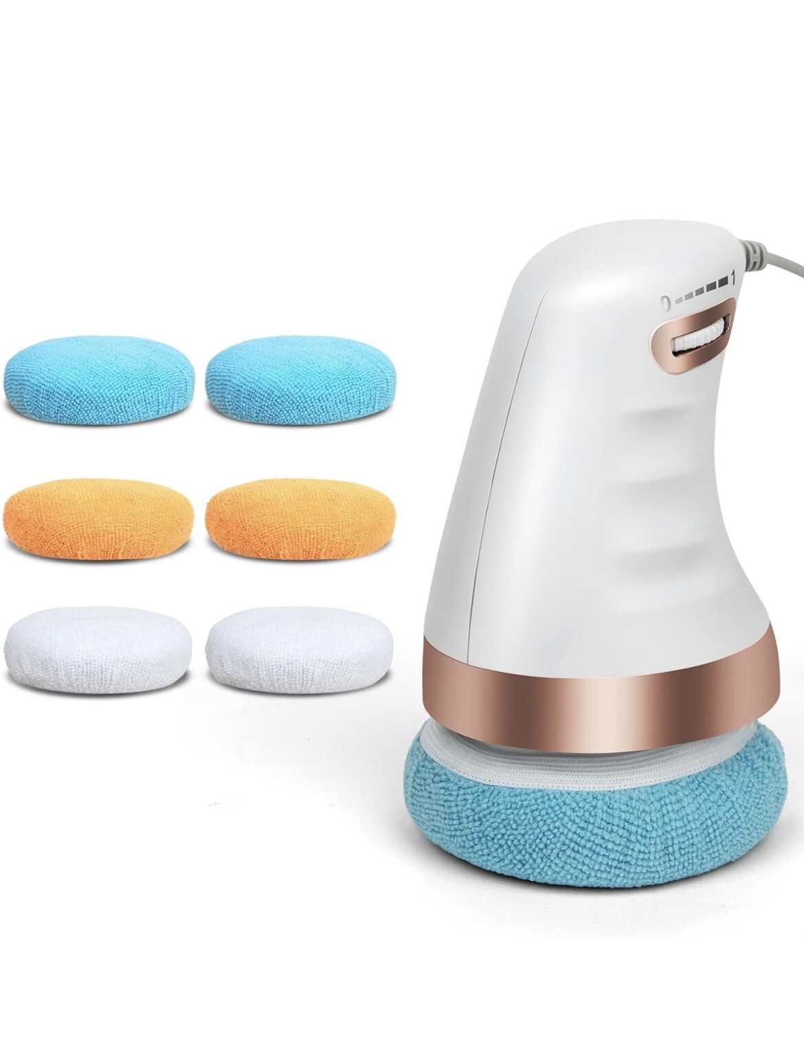 Body Sculpting Machine Cellulite Deep Tissue Massager Handheld 6 Washable Pads