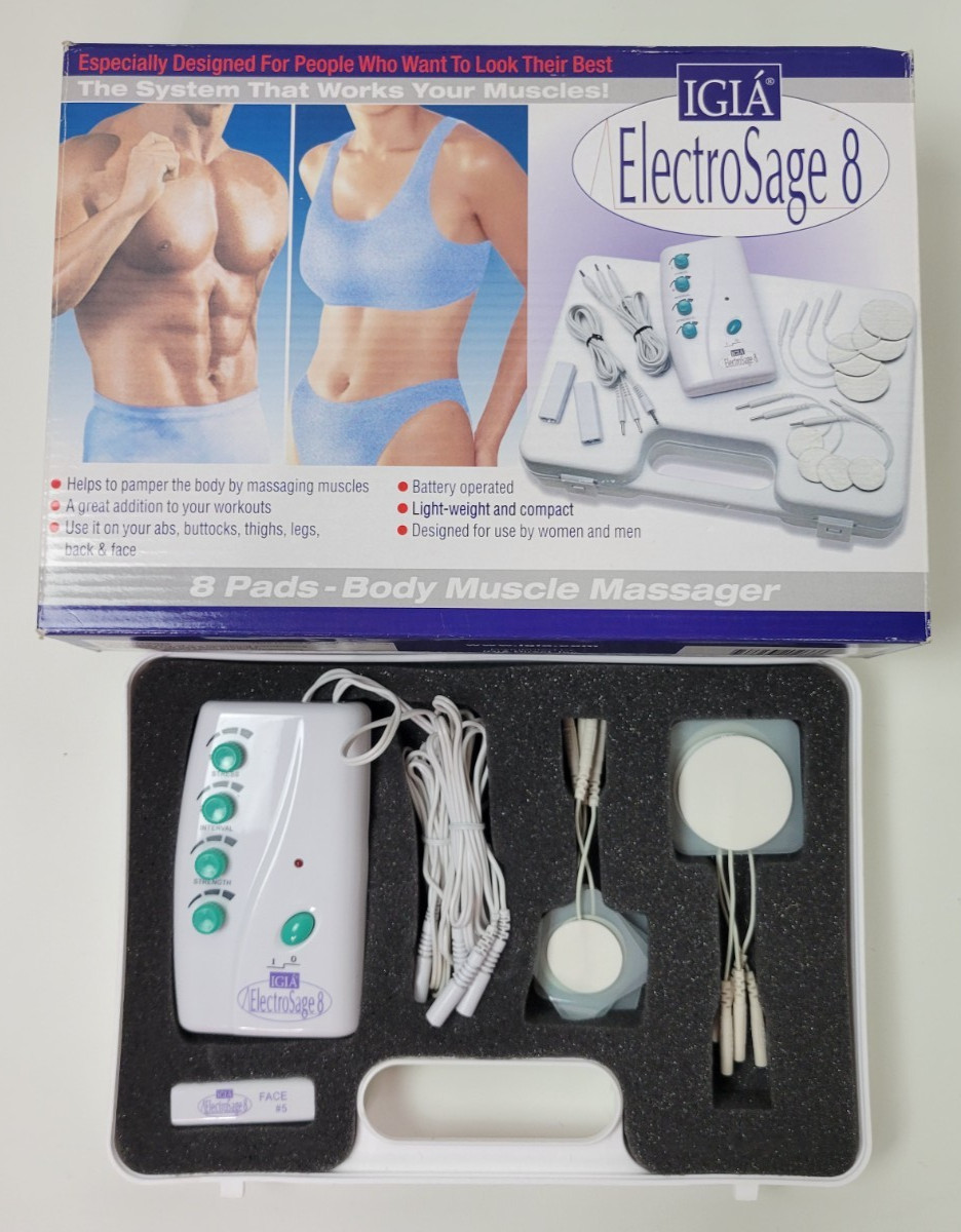 Igia ElectroSage 8 Body Muscle Massager Tens AT6717