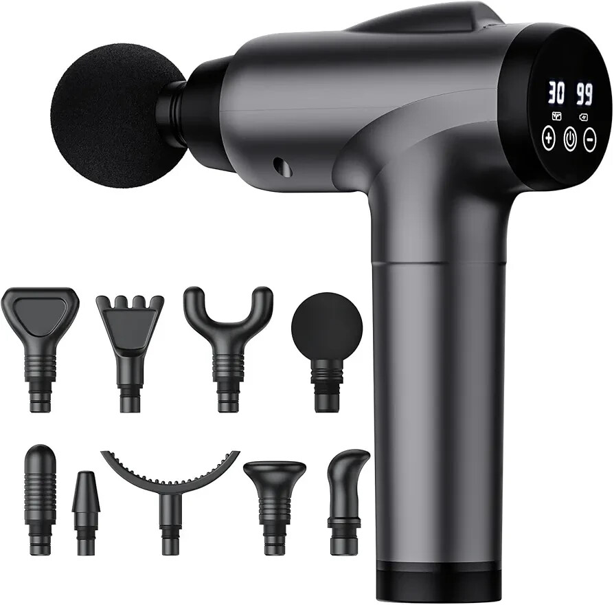 6 Speed Massage Gun Percussion Massager Deep Tissue Muscle Vibrating Relax