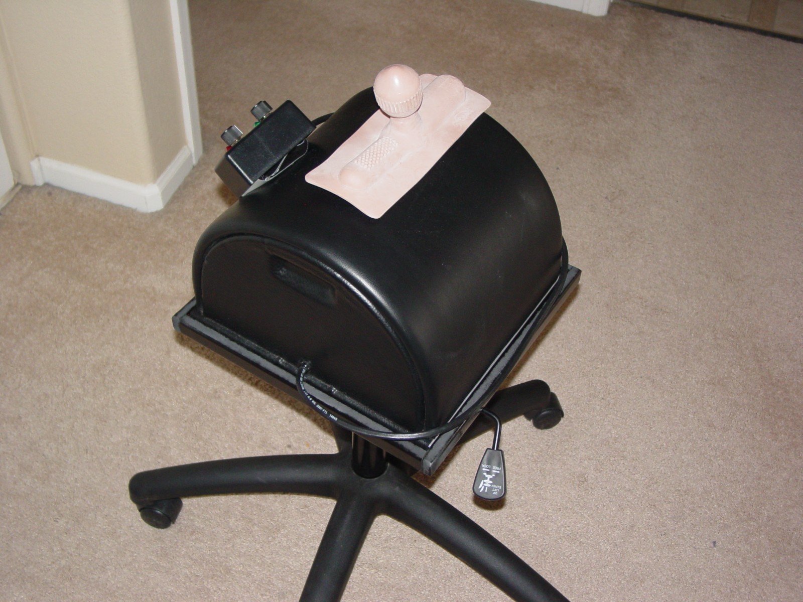 Sybian Machine Air Adjustable Stand (23” – 31”) for Perfect Height (color black)