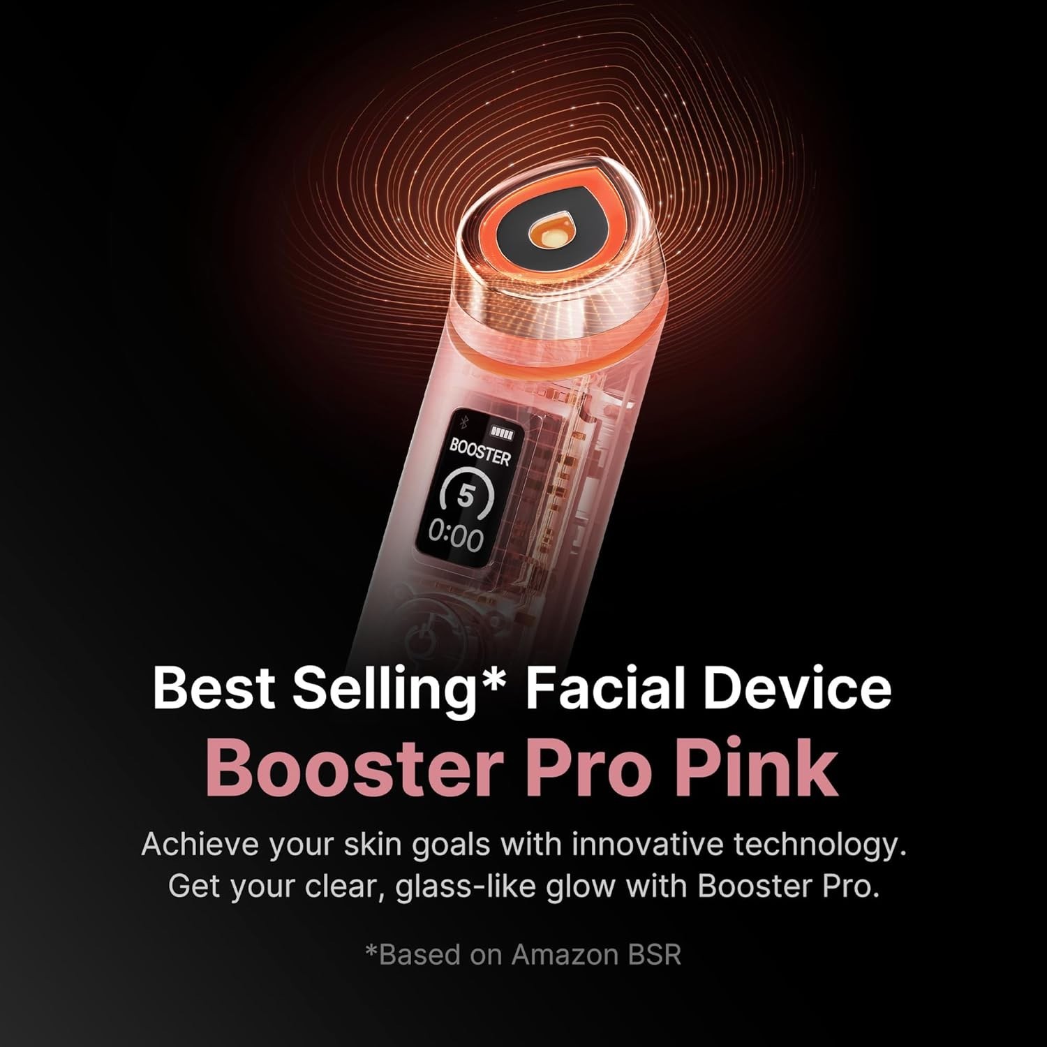 6-in-1 Real Glass Glow Beauty Massager | for Clear, Radiant, Firmer-Looking S…