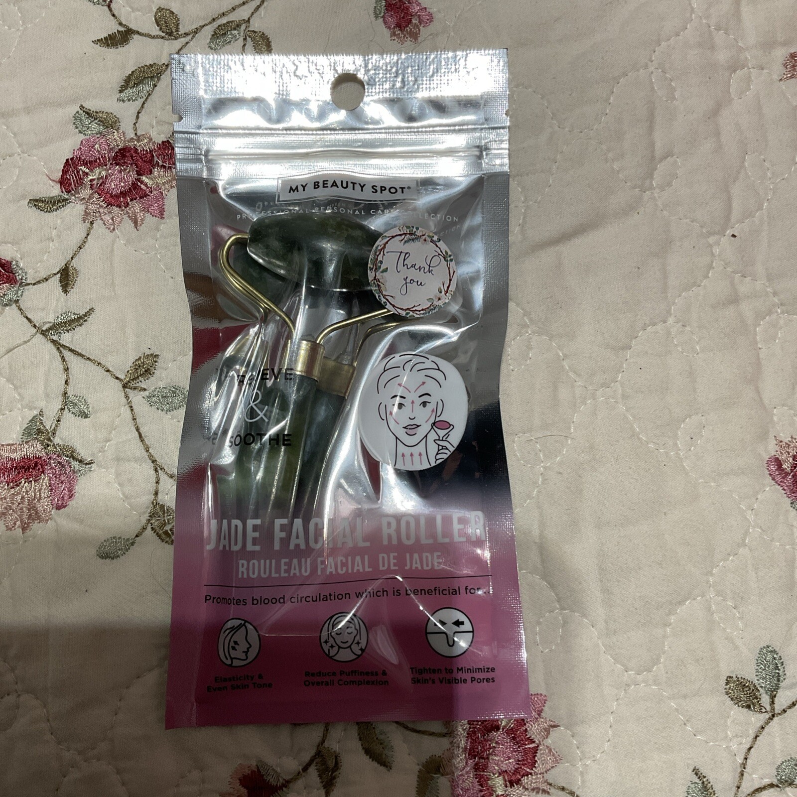 My Beauty Spot, Jade Facial Roller, Brand New