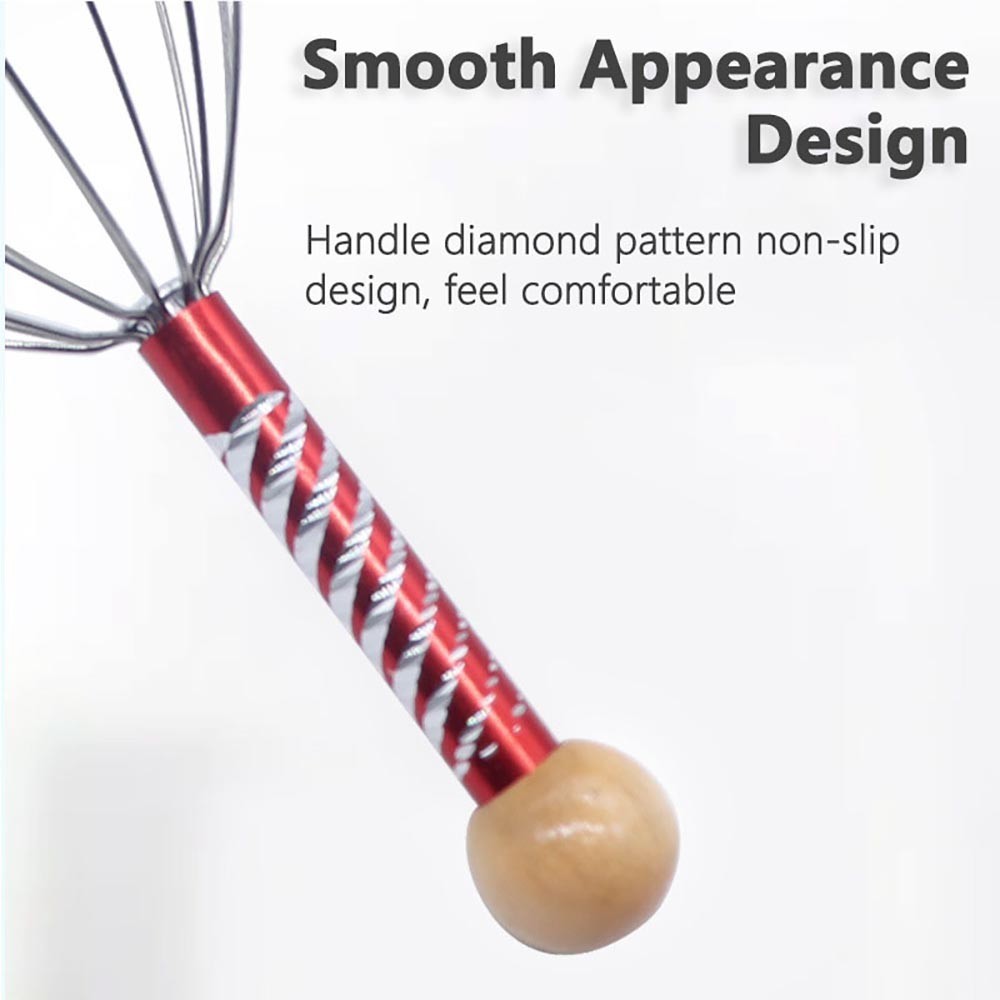 Head Massager Scratcher Neck Massage Scalp Relax Calm Stress Relief Octopus