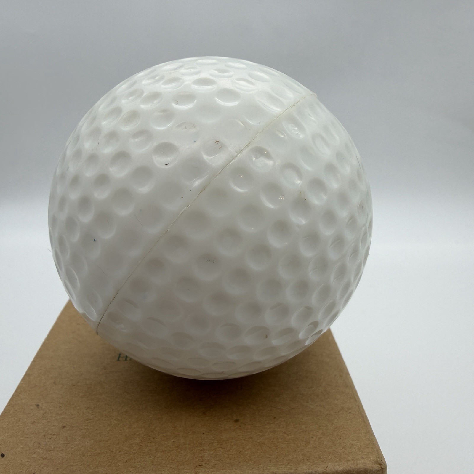 Goff Ball Hand Massager Vibrating Action 9.5” Oversized Round Needs AA Battery