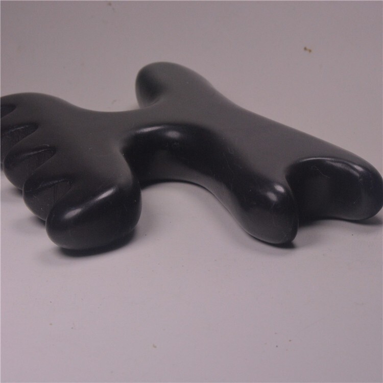 Stone Meteorite Massage Cone Needle Reflexology Chest Massage Point Stick Tool