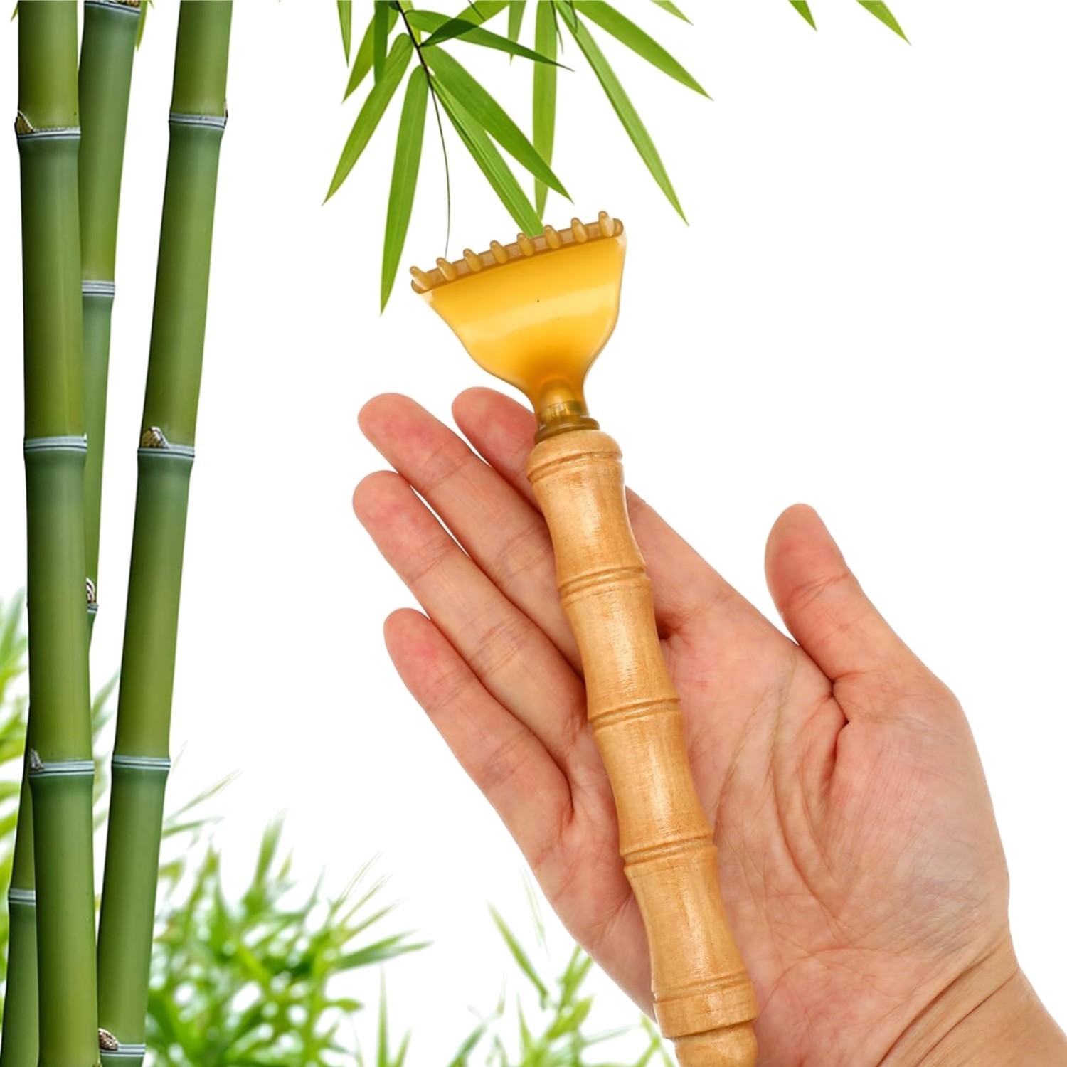 Back Scratcher Bamboo Extendable Telescoping Itch Tool for Adults