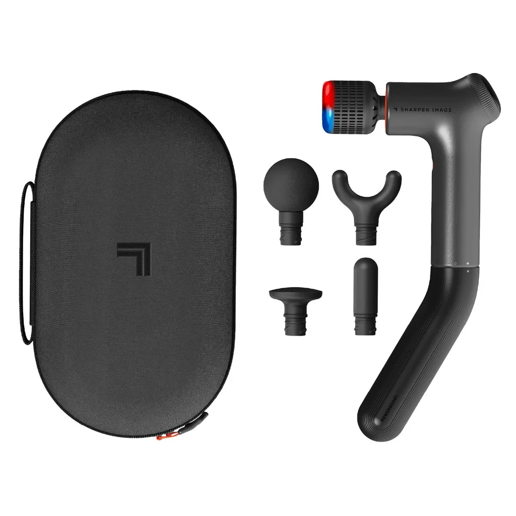 Sharper Image Power Percussion Hot Cold Reach Percussion Massager – NEW