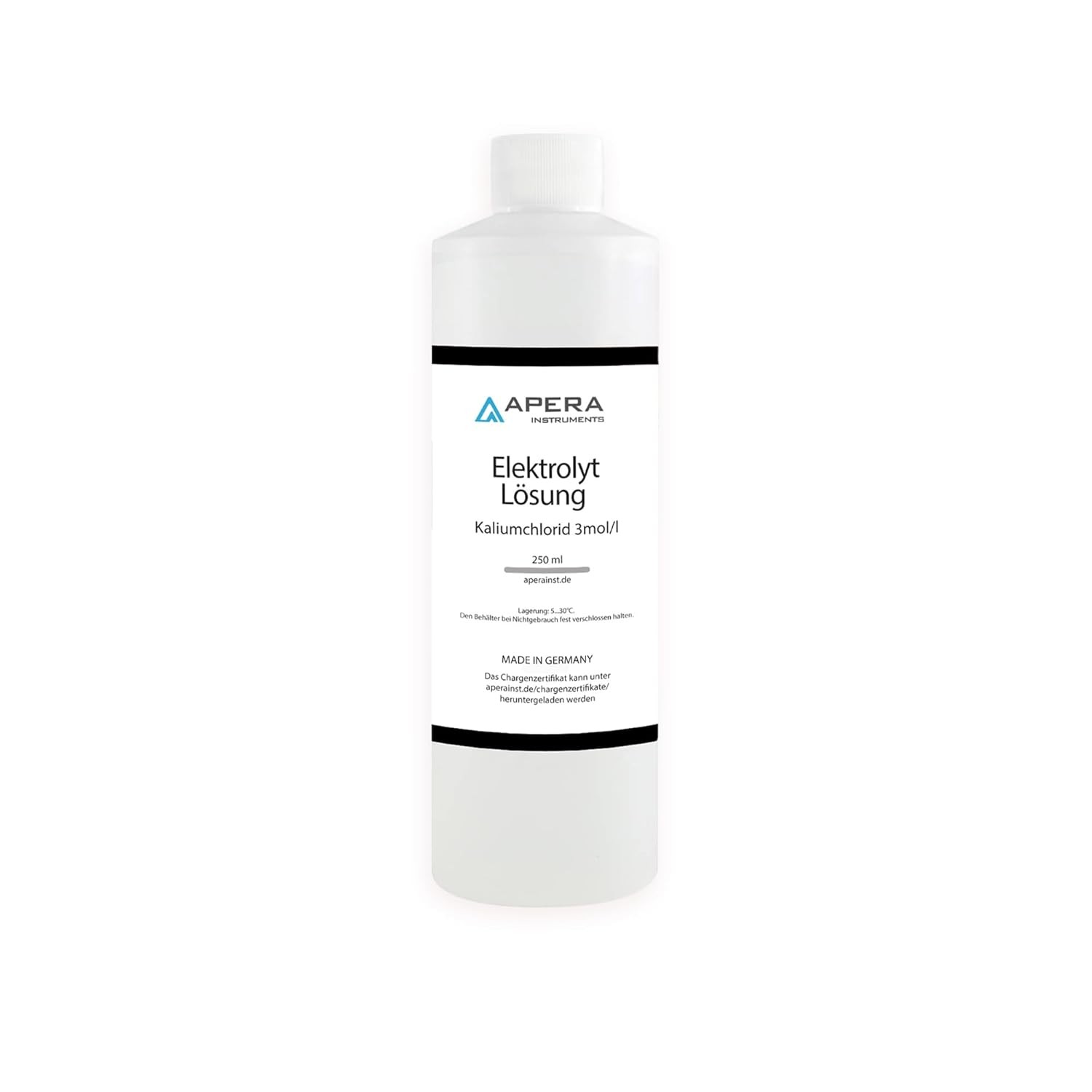 Apera Instruments 3M KCL Storage Soaking Solution (8 oz.) for pH and ORP…