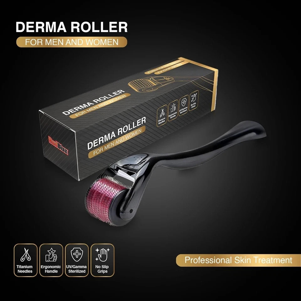 RadBizz Derma Roller and Storage Case – 0.25mm 1 Count (Pack of 1)