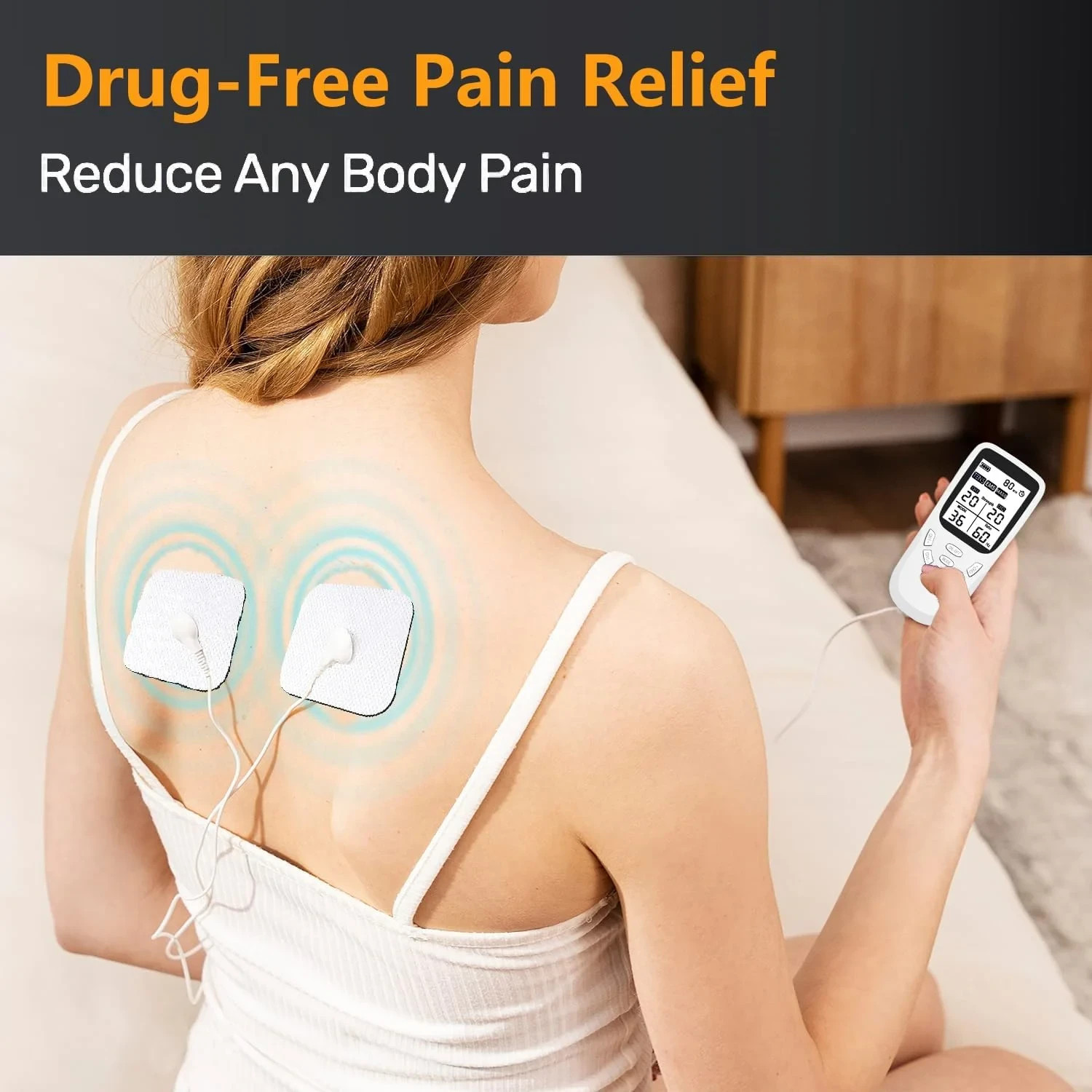 3-in-1 Muscle Stimulator with 36 Modes Massage Therapy Machine
