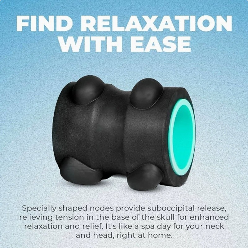 Neck Massager Trigger Point Pressure Tool Cervical Relaxer Spine Support