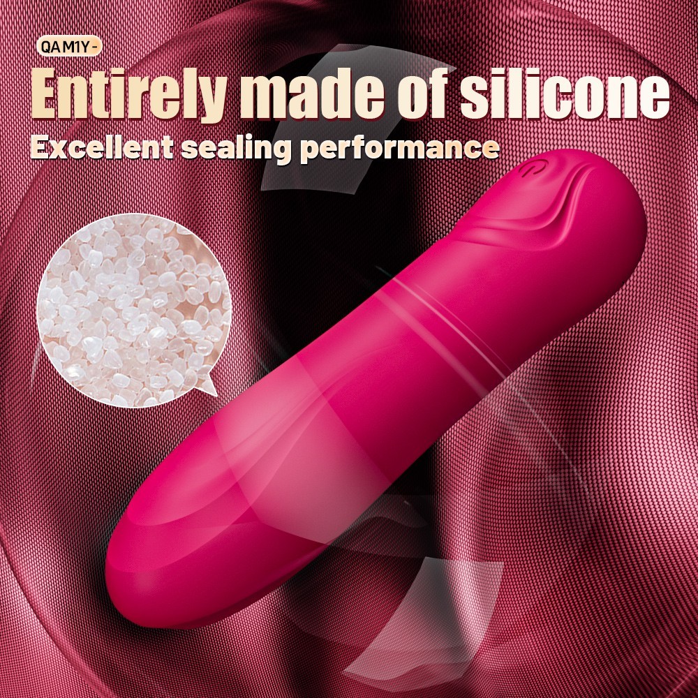 Women Mini powerful Bullet Shape 10 Speed Vibrating Massage Rechargeable