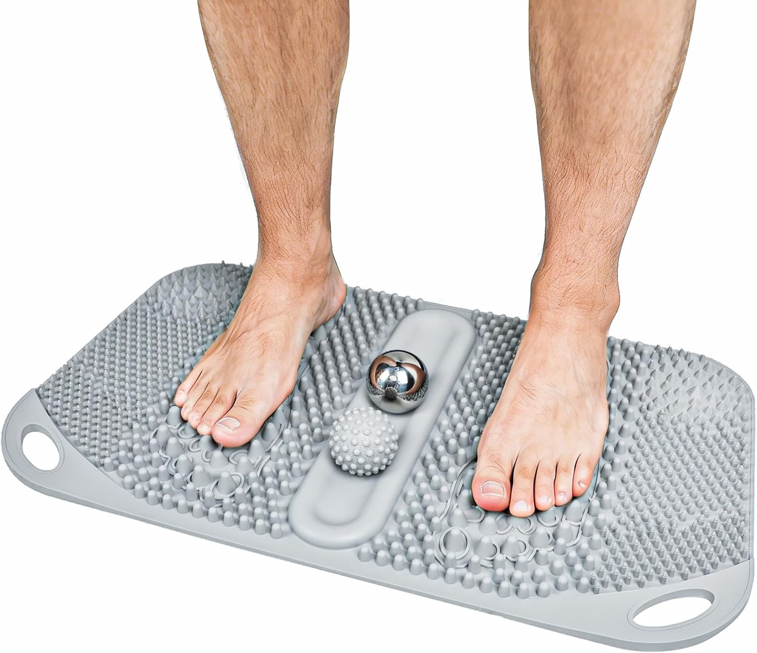 Foot Massage Acupressure Mat with Massage Balls for Foot Pain & Plantar Fasciiti
