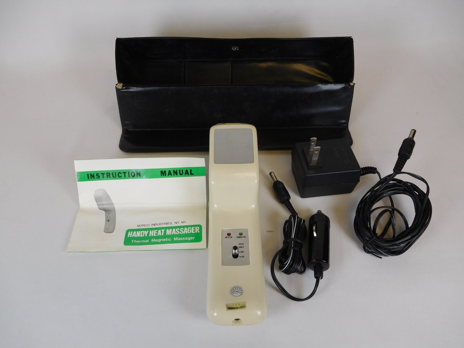 Vintage Handy Heat Massager – Thermal Magnetic Massage tested