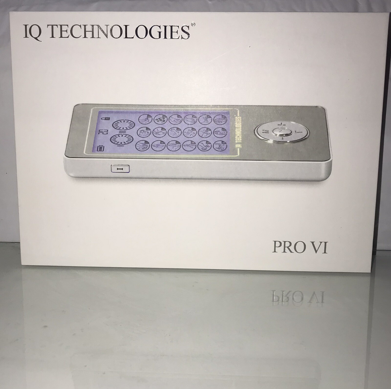IQ Technologies Pro V TENS & EMS for Pain Relief, Stress, Muscle Stimulation-NEW