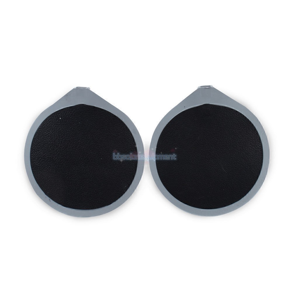 6.5cm Rubber Round Reusable Electrode Pad Replacement For Microcurrent Machine