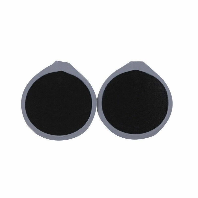 6.5 cm Round Rubber Reusable Replacement Electrode Pads For Microcurrent Unit