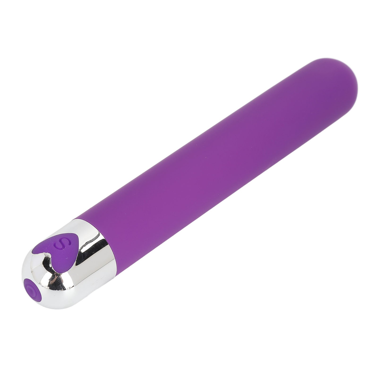 Handheld Massager Wand Rechargeable Reduce Relax Muscles Pain Deep Tissue Purple
