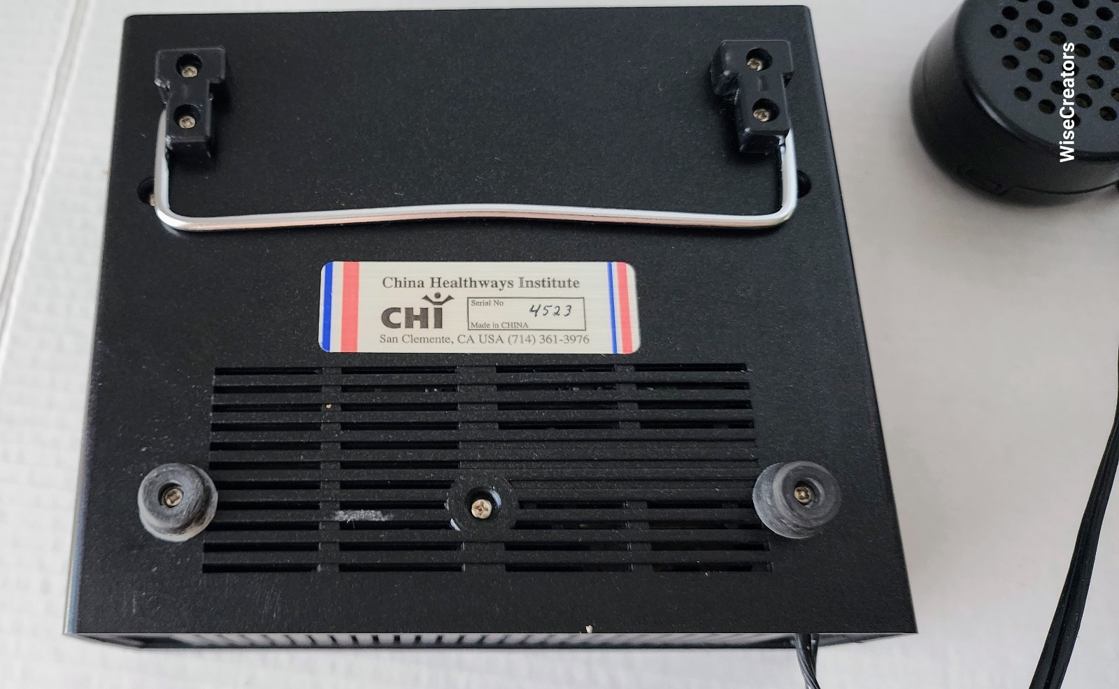 CHI Infratonic QGM SY-201 Therapeutic Massager Parts Repair w/ Case