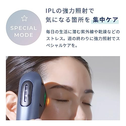 Yarman facial equipment Blue Green Shot IPL LED YJFC0B Black NEW