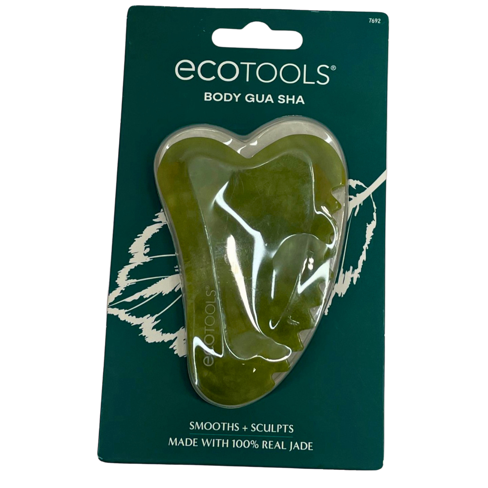 EcoTools 100% Real Jade Body Gua Sha Stone Massager Tool 3 Pack Bundle