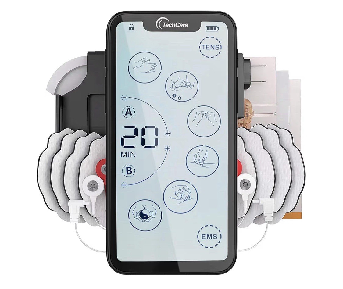 TENS Unit Muscle Stimulator – 24 Massage Modes, Touchscreen EMS Device