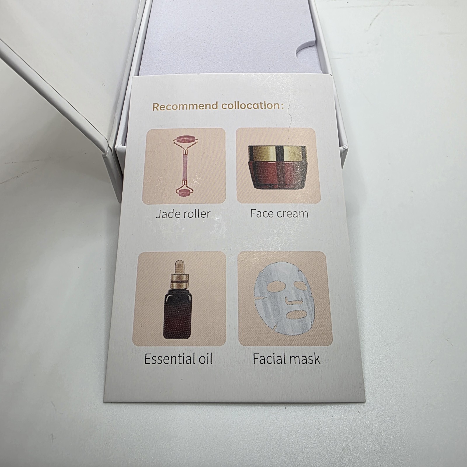 Rose Quartz Gua Sha Facial Tool Pink Face Massage Scraper New