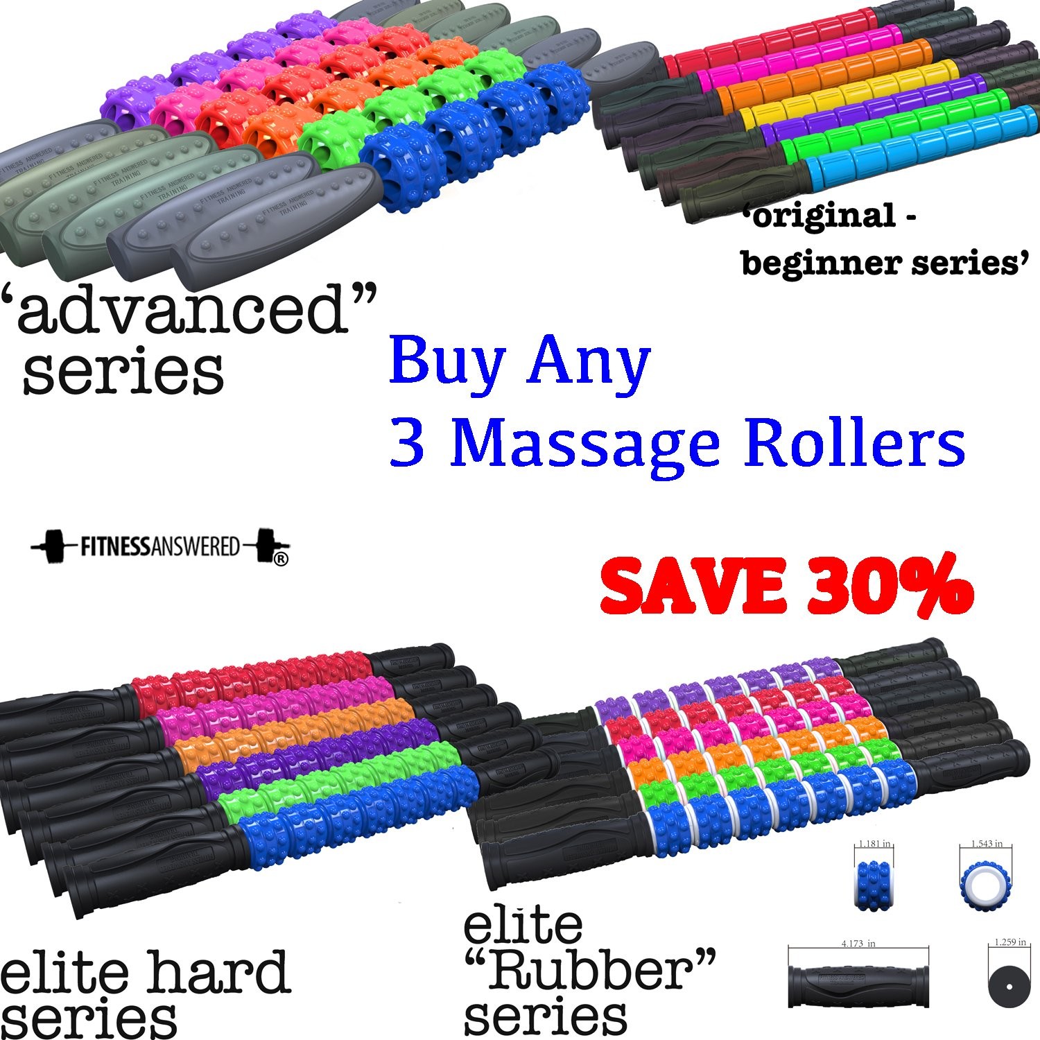 The Stick Massage Roller Original | Muscle Roller Massage Stick for Legs | Ex…