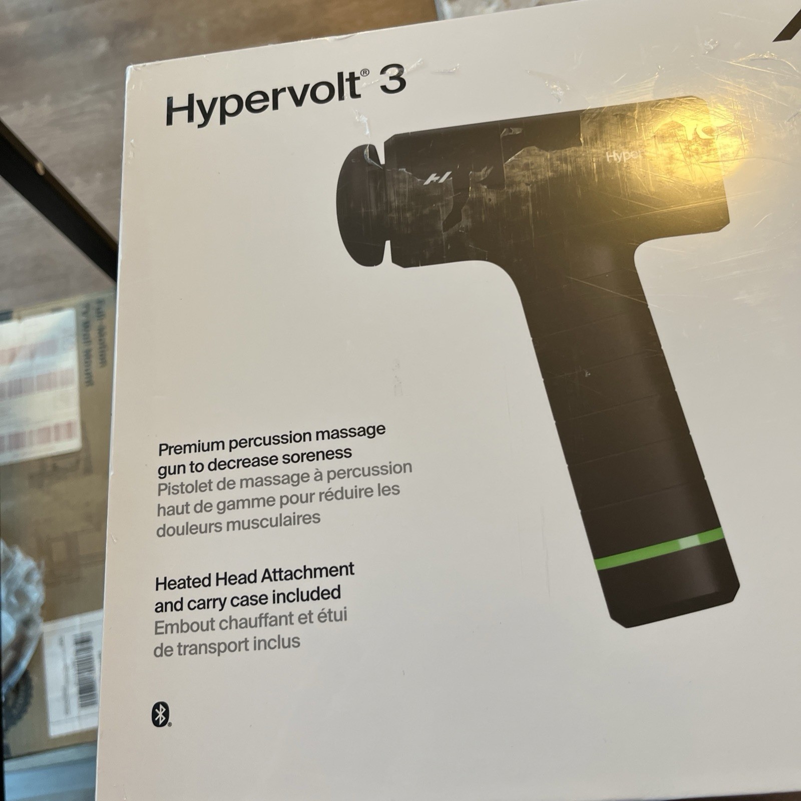‼️ Hyperice Hypervolt 3 Percussion Massage Gun Black – BRAND NEW Sealed! ‼️