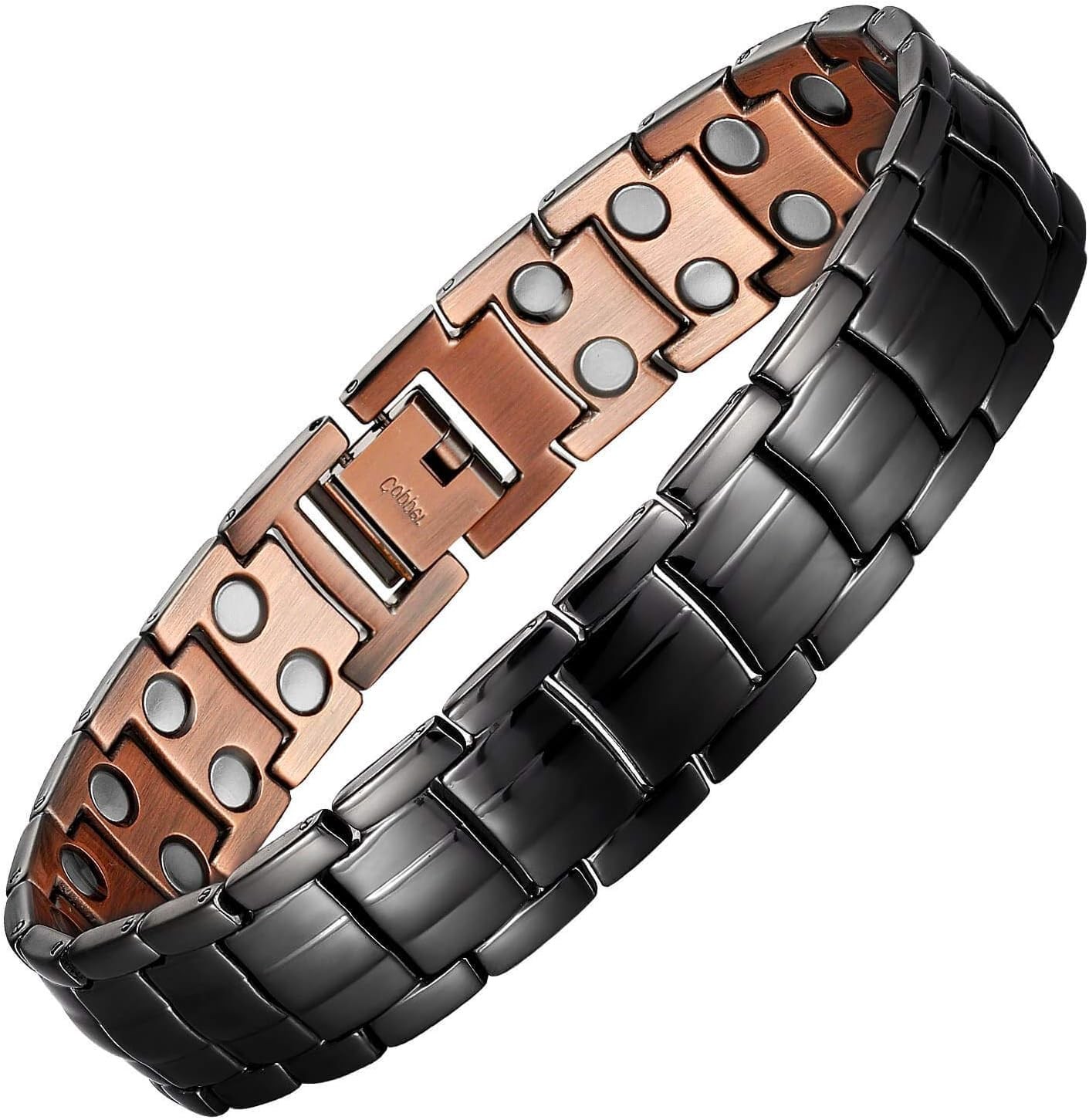Pulsera De Cobre Para Mujer Con Imanes De 3500 Gauss Y Herramienta Ajuste