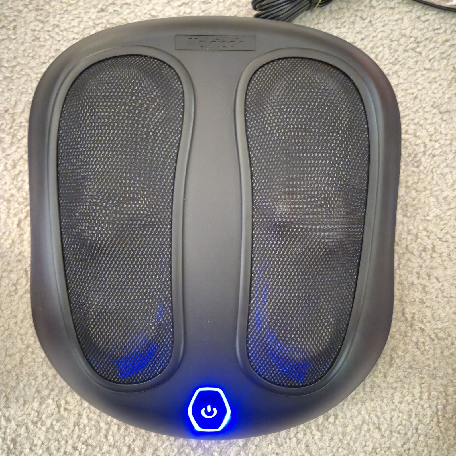Nekteck Shiatsu Feet Massager NK-FM-100-BLK Kneading Heat Option Tested Works
