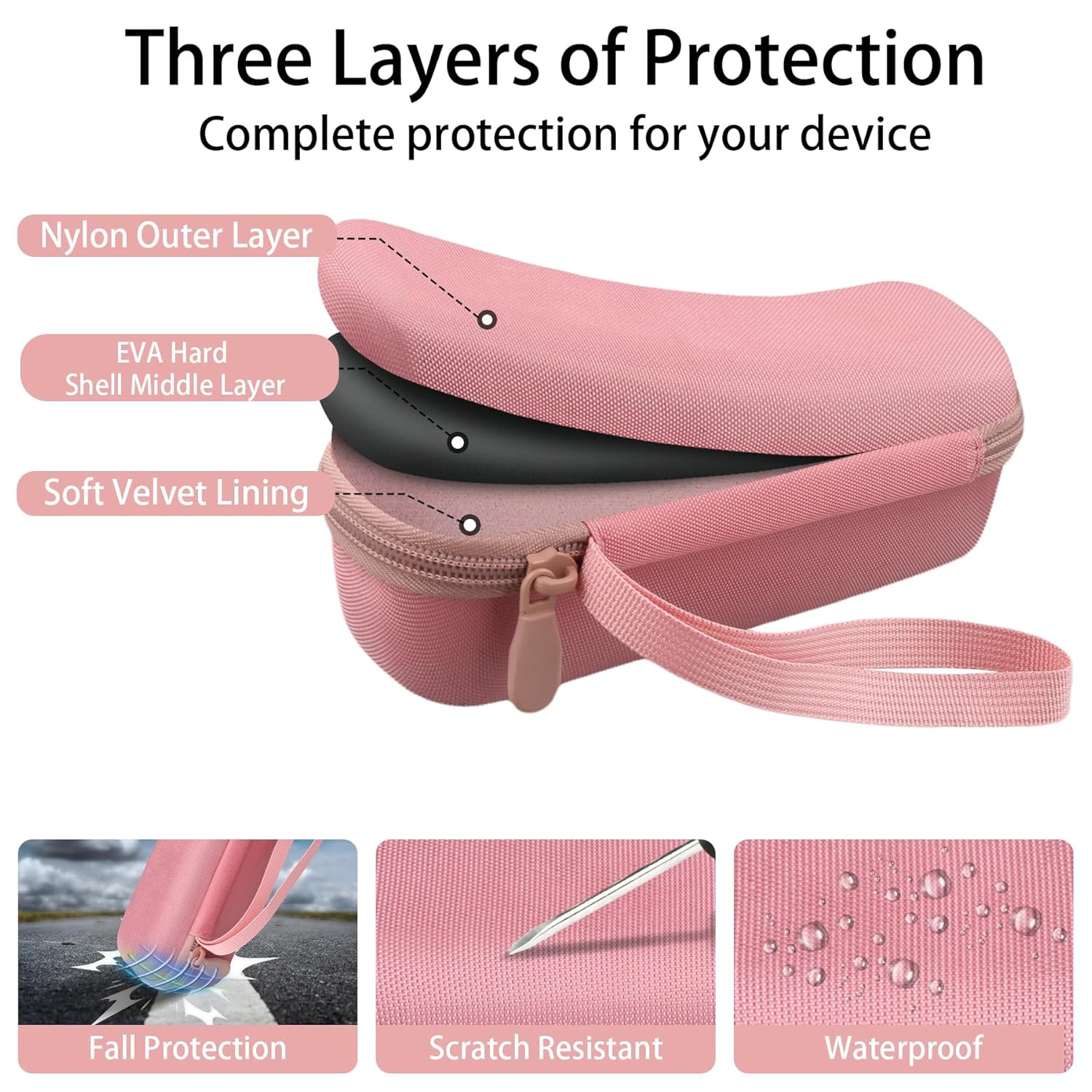 For Medicube Booster Pro 6-In-1 Real Glass Glow Beauty Massager Protective Hard