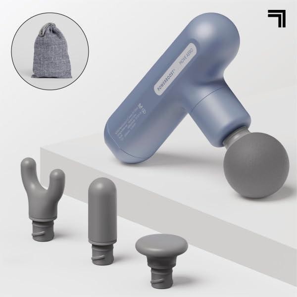 Sharper Image Powerboost Move Aero [New 2026 Version] Mini Deep Tissue Percussio