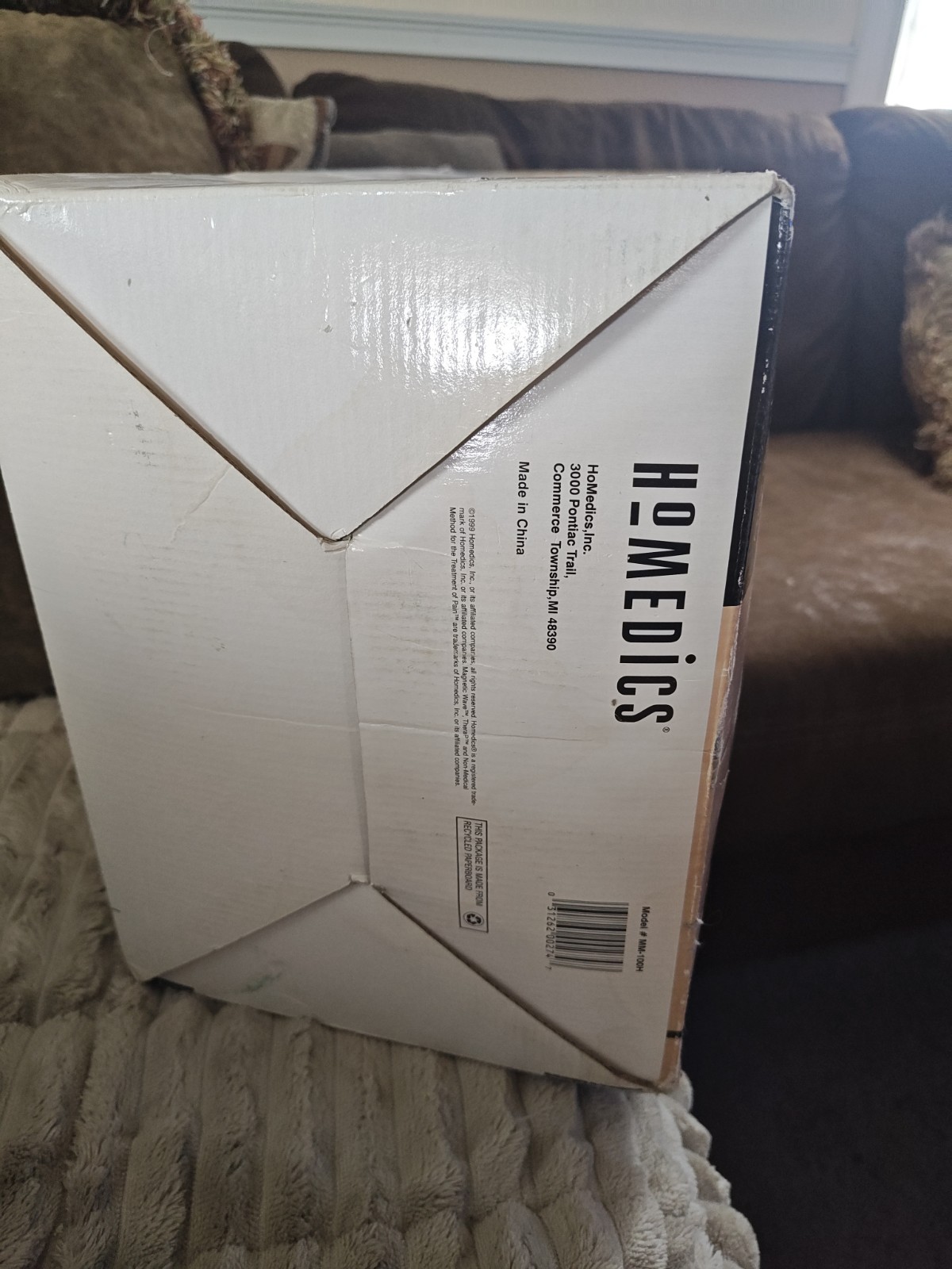 HoMedics MatMassager 5 Motor Full-Body Massager w/ Heat Roll-up Mat Hand Remote