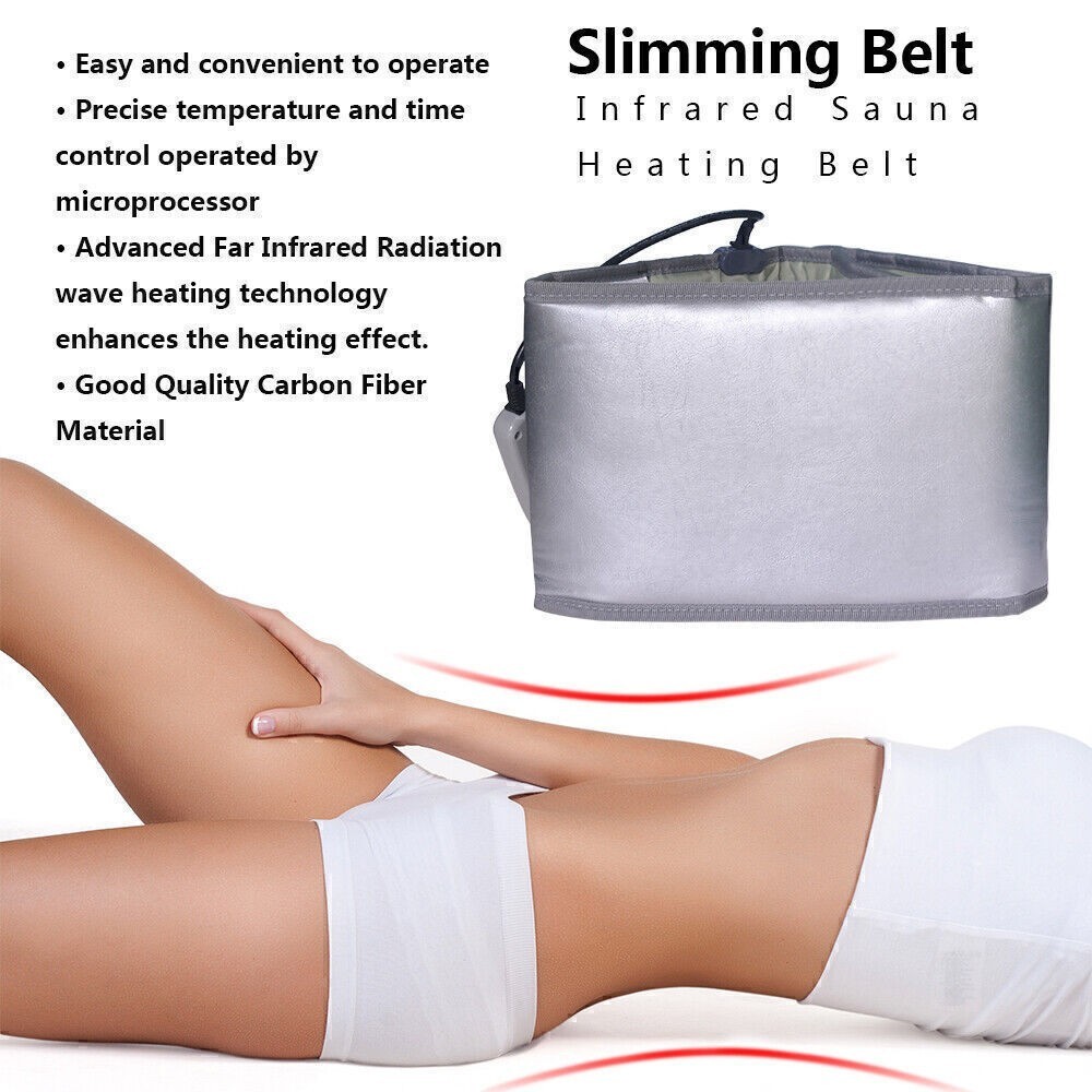 FIR Infrared Sauna Abdomen Waist Body Slimming Fat Reduce Belt Weight Loss Belt