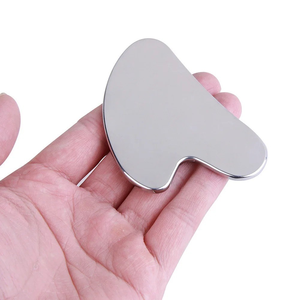 Stainless Steel Gua Sha Facial Tools Guasha for Face Metal Gua Sha Tighten Skin