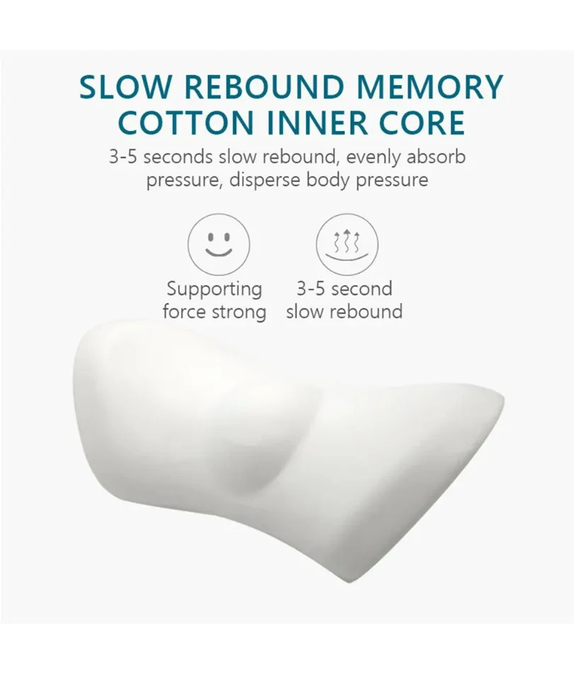 Breathable Memory Cushion Interior Accessories Bed Sleeping Pillow Car Seat Wais
