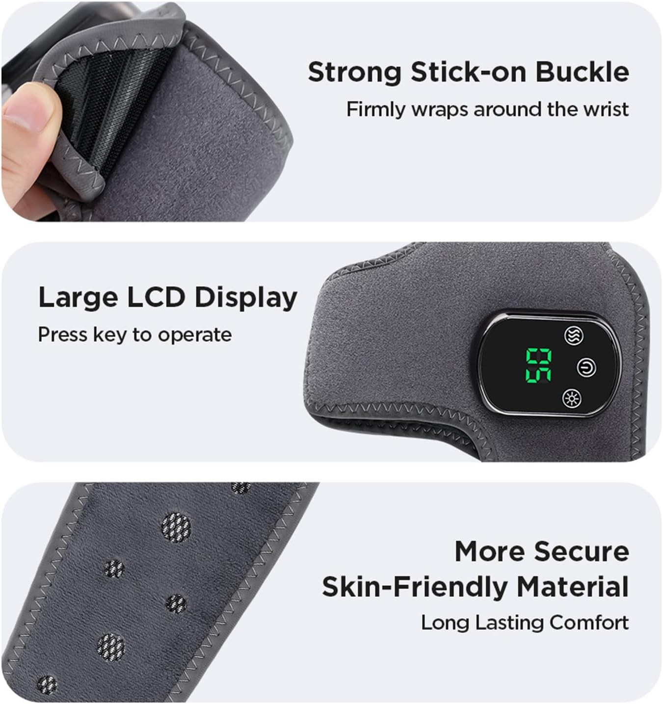Try Massager Pro Foot Massage Wireless Portable 3-in-1 Massager 5 Heat Levels