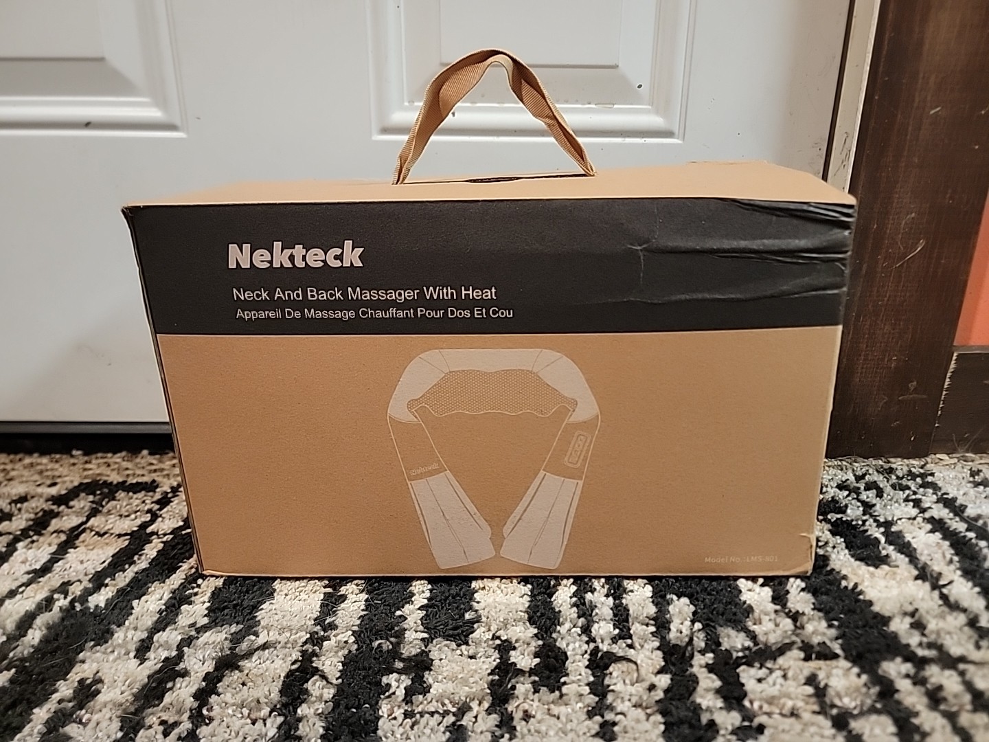 Nekteck Neck & Back Massager With Heat NEW!