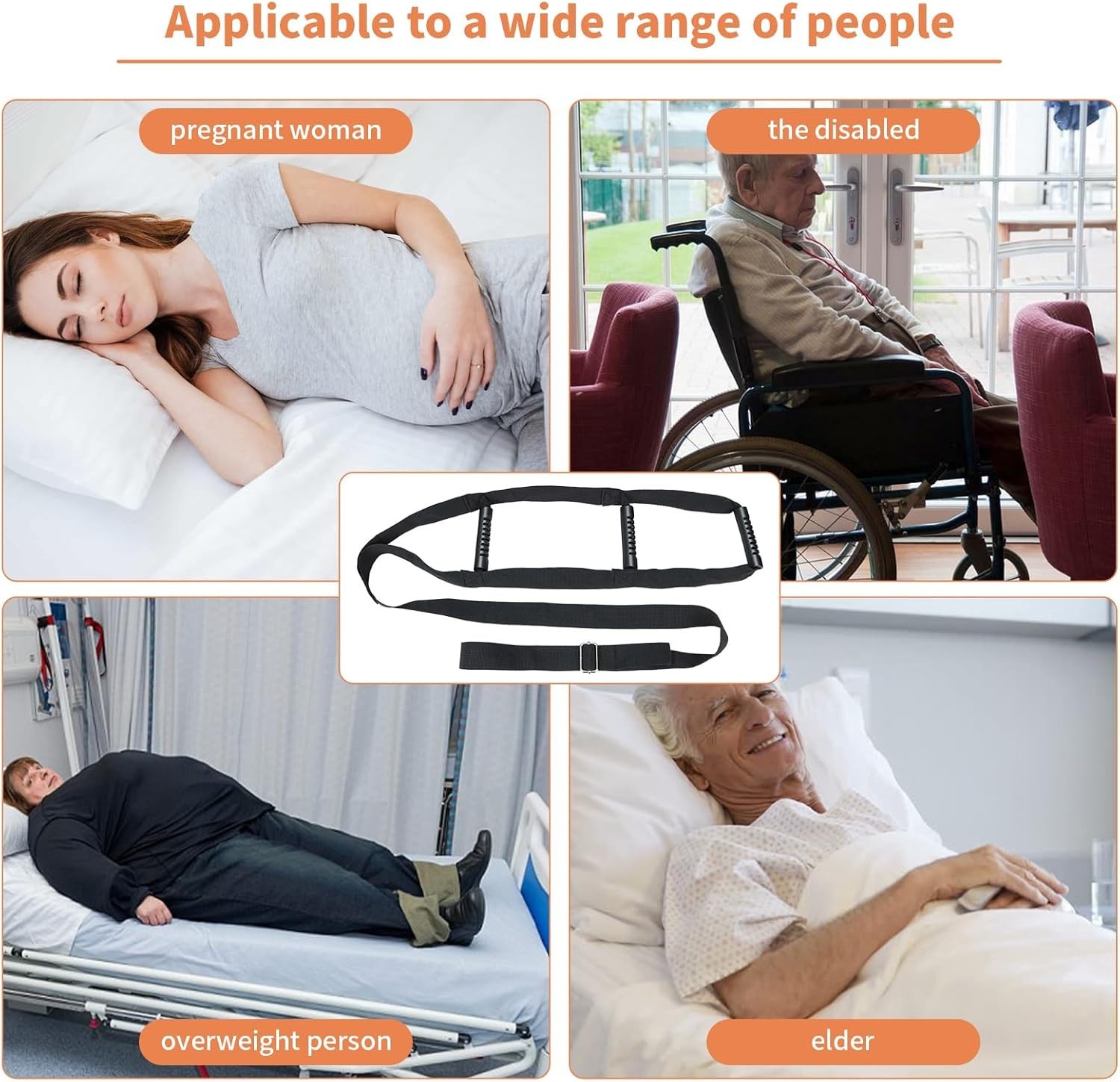 Escalera de cama negra con tirador – Dispositivo de asistencia para sentarse