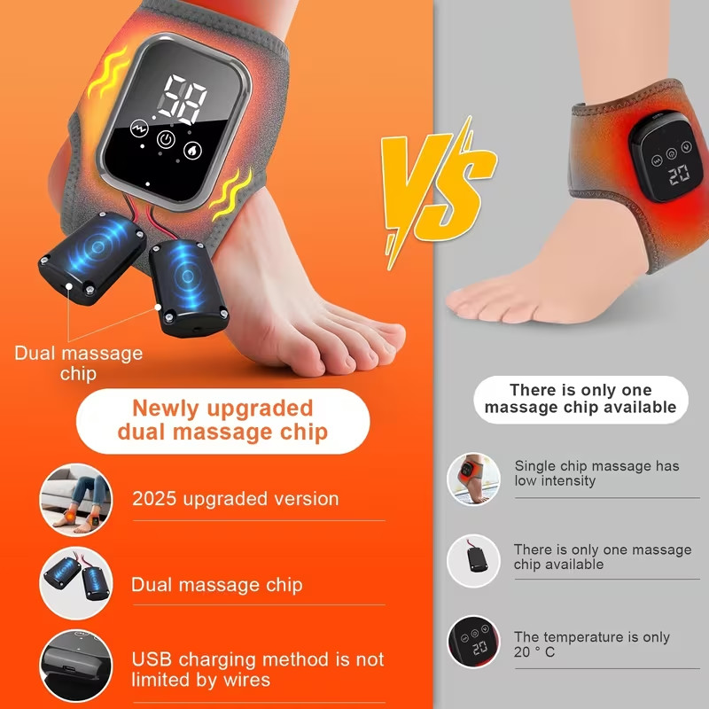 Emsence Foot Massager,Foot Massager for Plantar Fasciitis,Wireless &Portable US