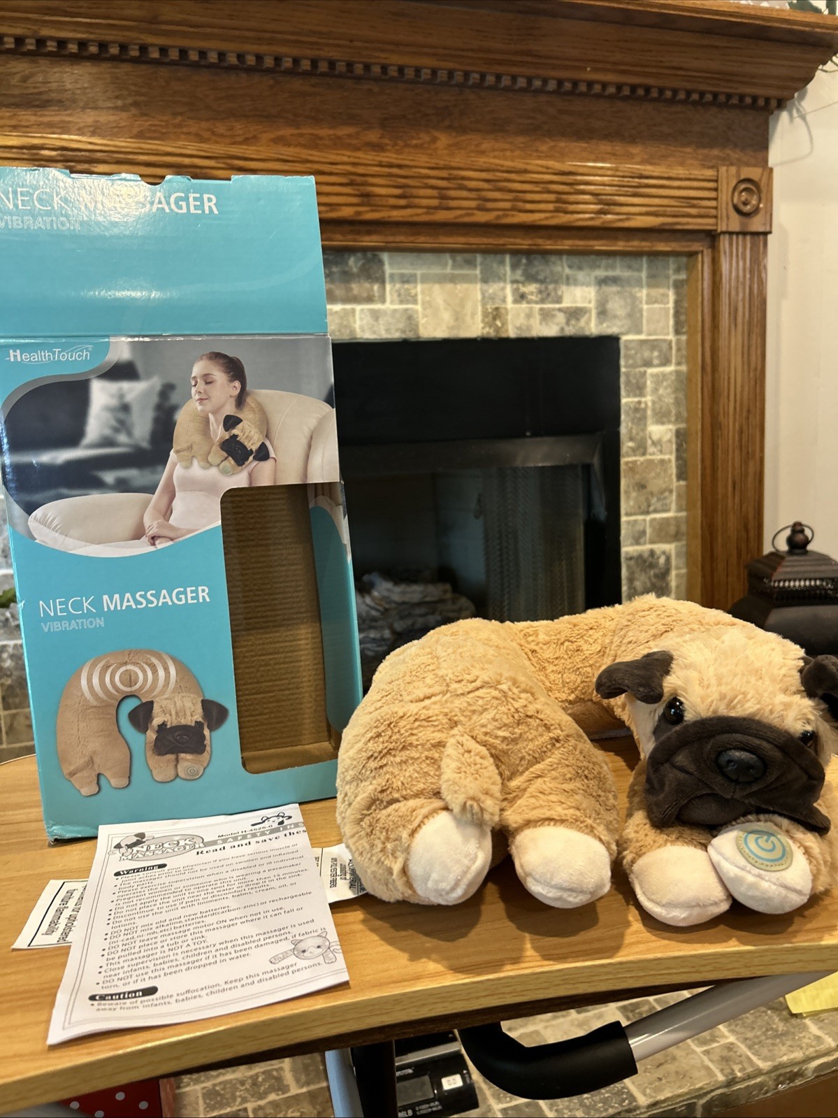 HEALTH TOUCH Huggable Massager Vibration PUPPY DOG Sensory Comfort