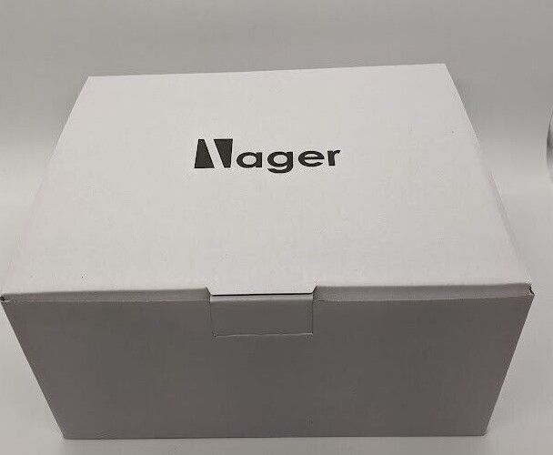 Nager Eye Mask Massager Air Pressure Heating Smart Eye Care (White, YBB-1, 5V)