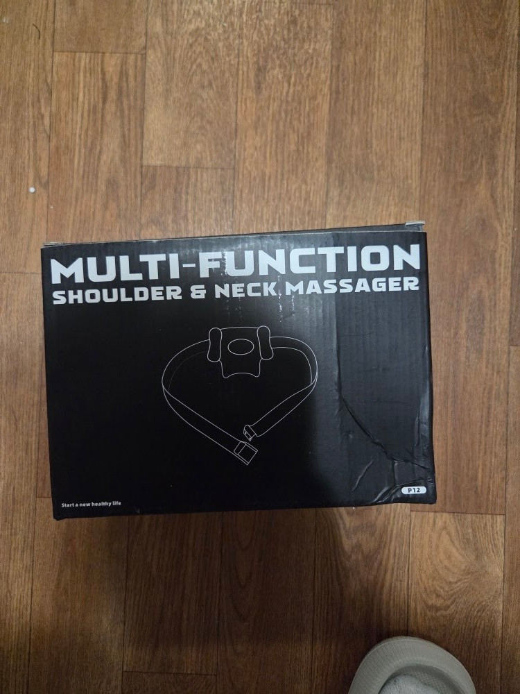 Multi-Function Cordless Shoulder & Neck Massager (Model P12)